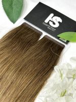 ⁦دبل فيس مخفي رفيع 80 جرام 40 خصله⁩ - الصورة ⁦4⁩